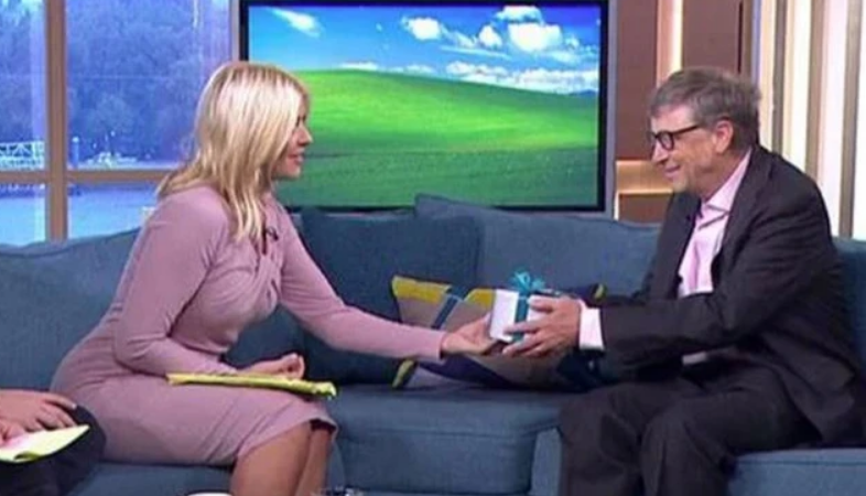 Bill Gates tặng nữ MC 1 tấm séc và bảo cô điền số tiền bao nhiêu tùy thích: Bài học đắt giá từ vị tỷ phú U70!